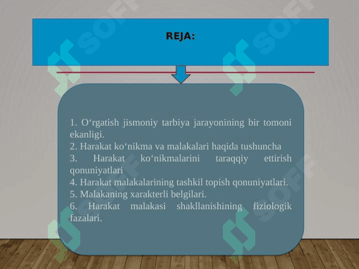 Harakat faoliyatini shakllashtirishning qonuniyatlari 2