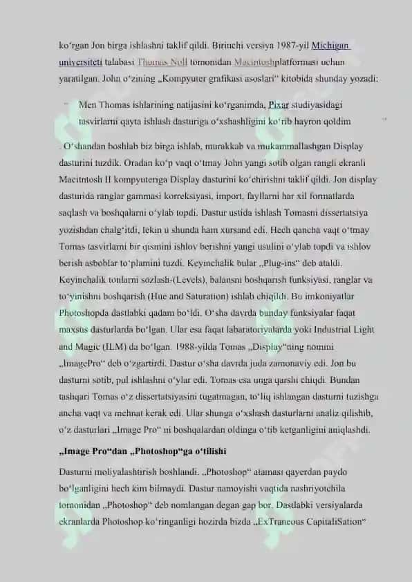 ADOBE PHOTOSHOP DASTURIDA INTERNET UCHUN MANBALAR YARATISH 3