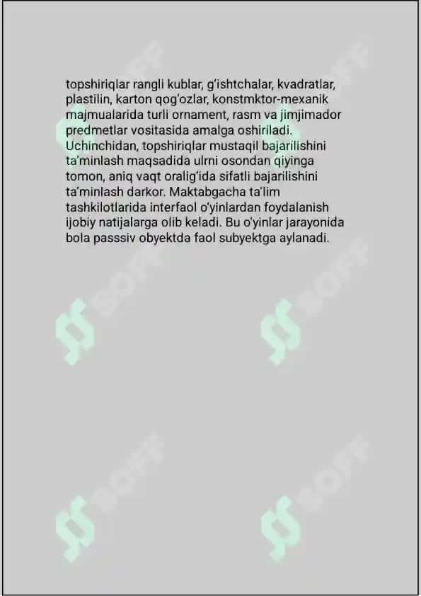 O’yinning Yoshga Xos Xususiyatlari 8
