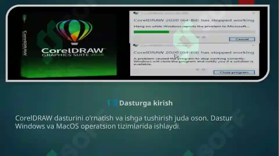 Corel DRAW DASTURI VA UNING IMKONIYATLARI 6