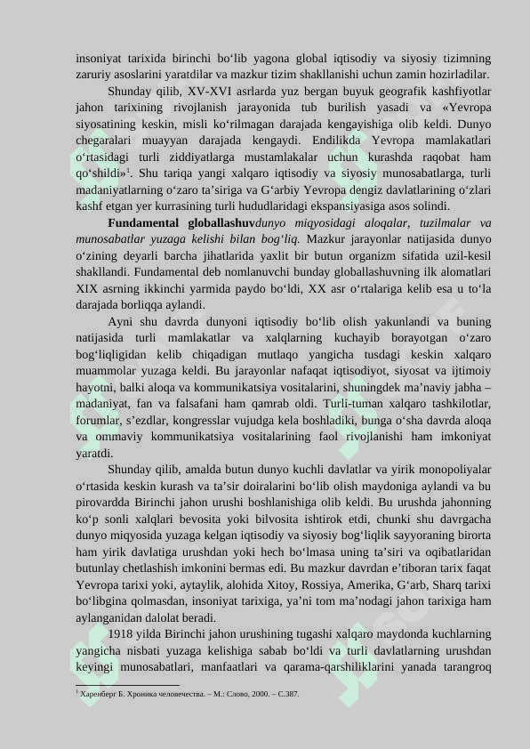Globallashuv va va barqaror taraqqiyot falsafasi 3