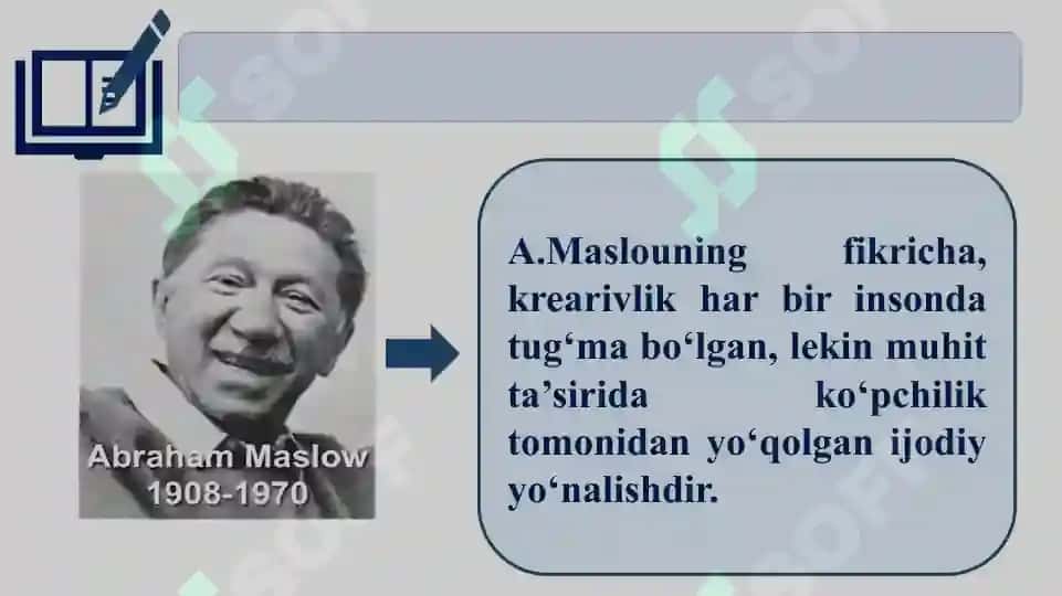 Kreativ fikrlash faniga kirish 7