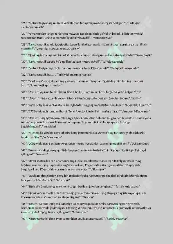 Markaziy Osiyo xalqlari tarixshunosligi 2