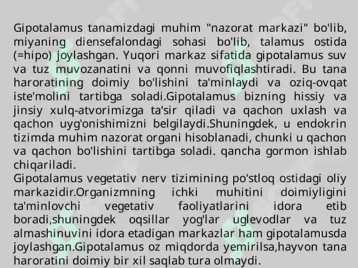 Gipotalamo-gipofizartizimfaoliyativaahamiyati 4