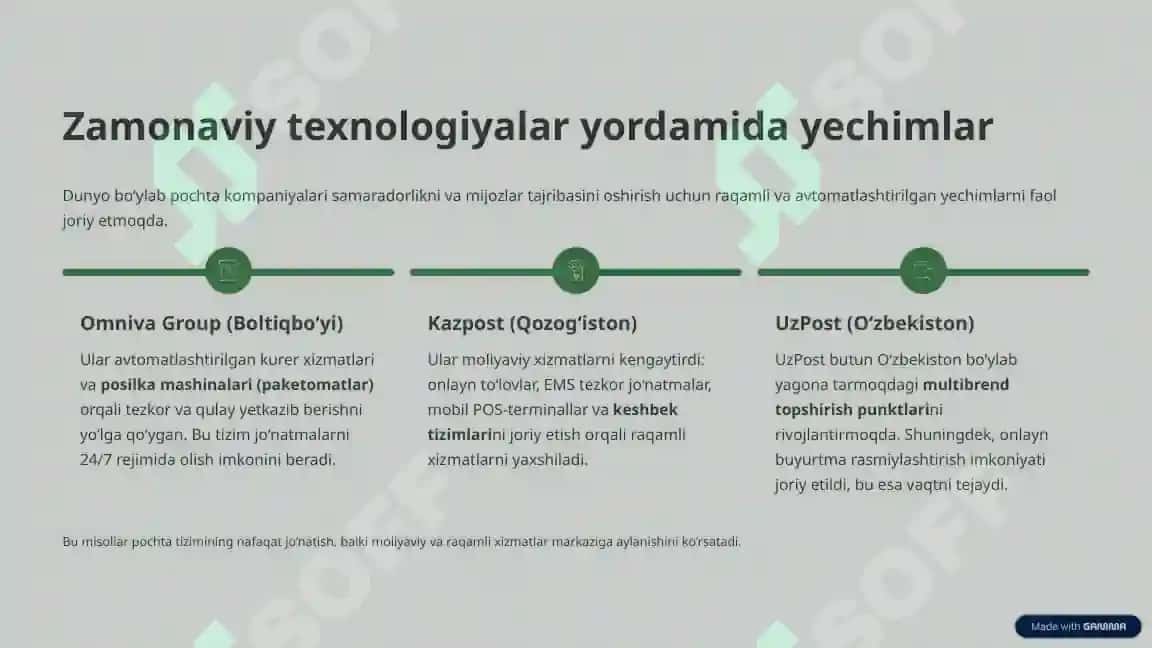 An'anaviy pochta tizimining muammolari 3