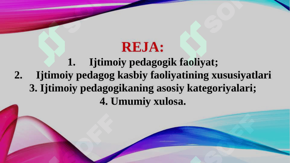 Ijtimoiy pedagogning kasbiy faoliyati 2