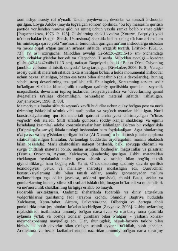 Oʻzbekistonda arxitektura genezisi tarixi va tarqqiyoti 3