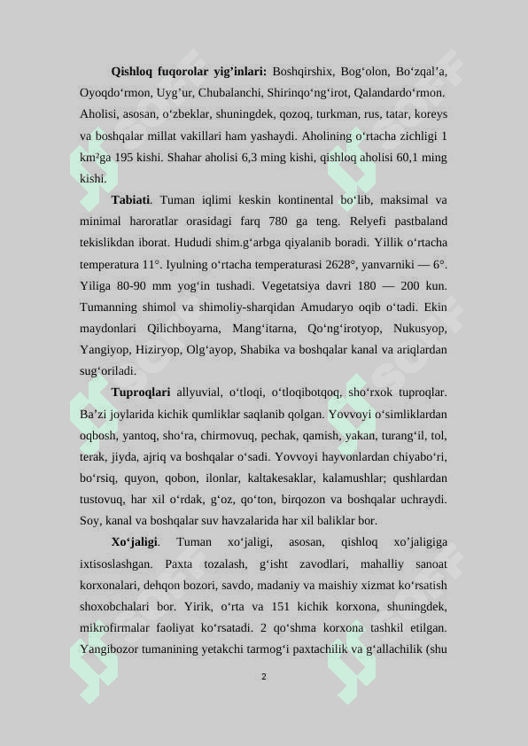 Yangibozor tumani 2