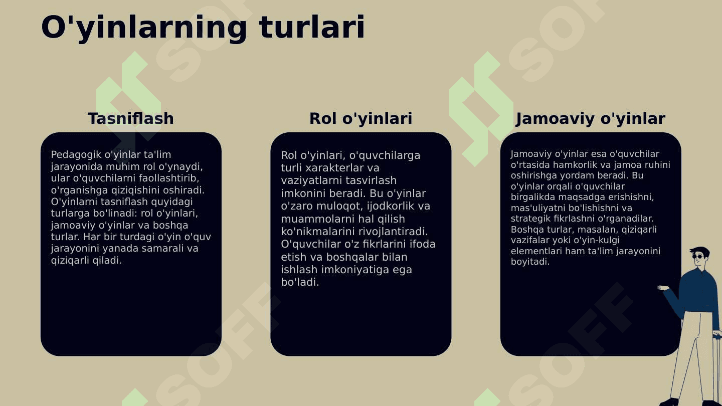 Pedagogik o'yinlar va ularning turlari 6