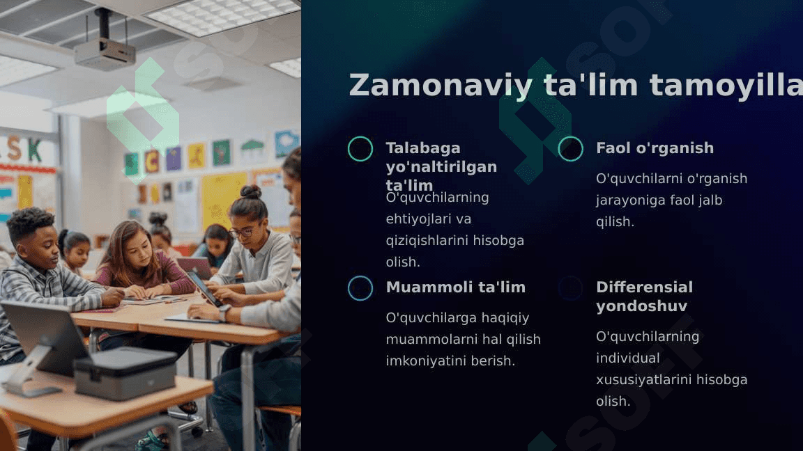 Ta'lim tamoyillari: Zamonaviy ta'limning asoslari 3