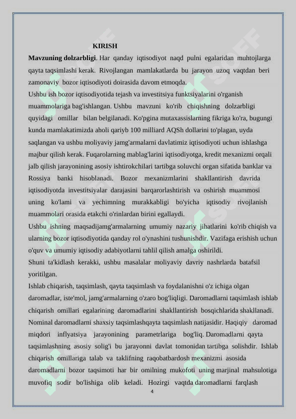 Iqtisodiy jamg’arish mohiyati va manbalari 4