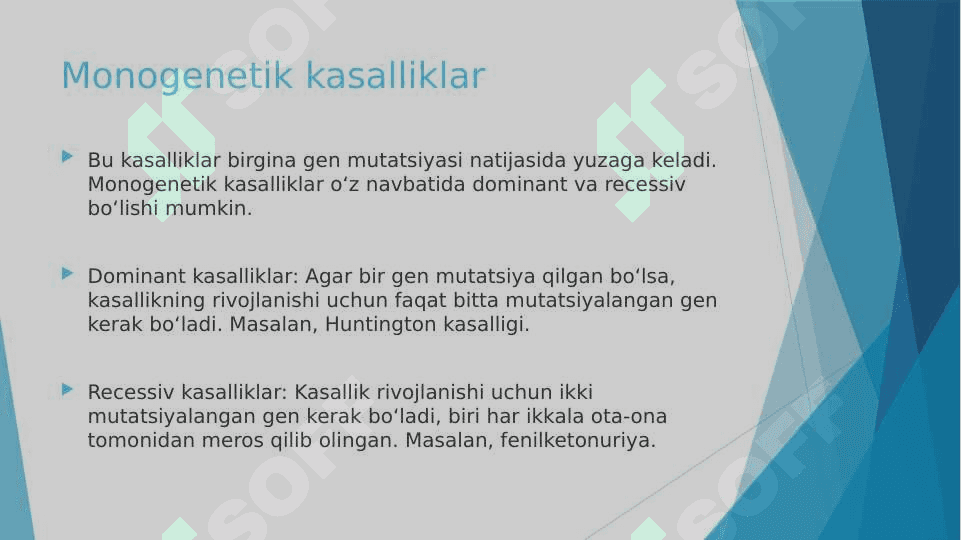 Gen kasalliklari 4