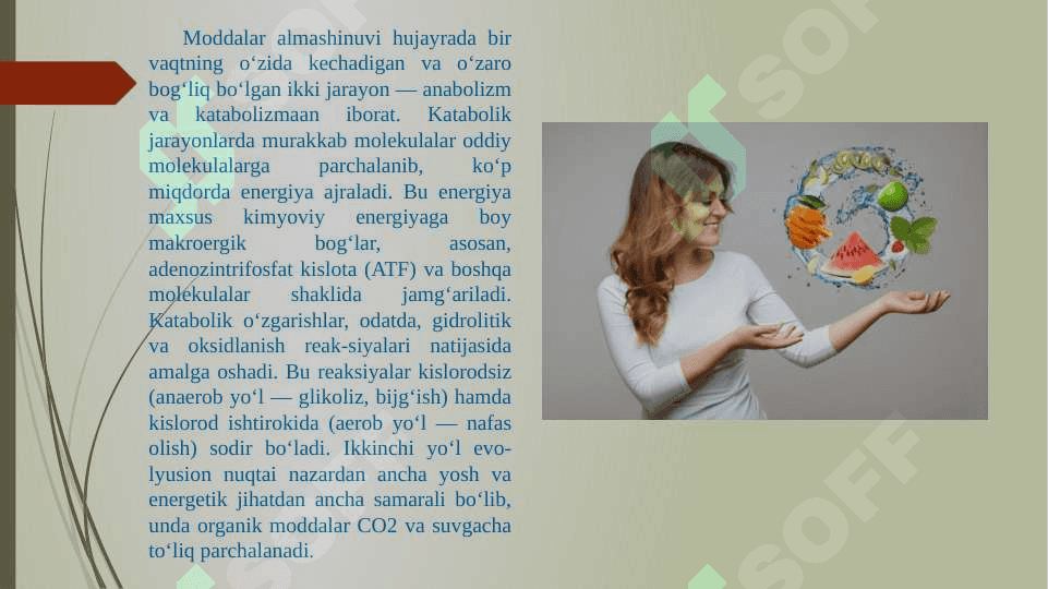 Moddalar almashinuvining  buzilishi 4