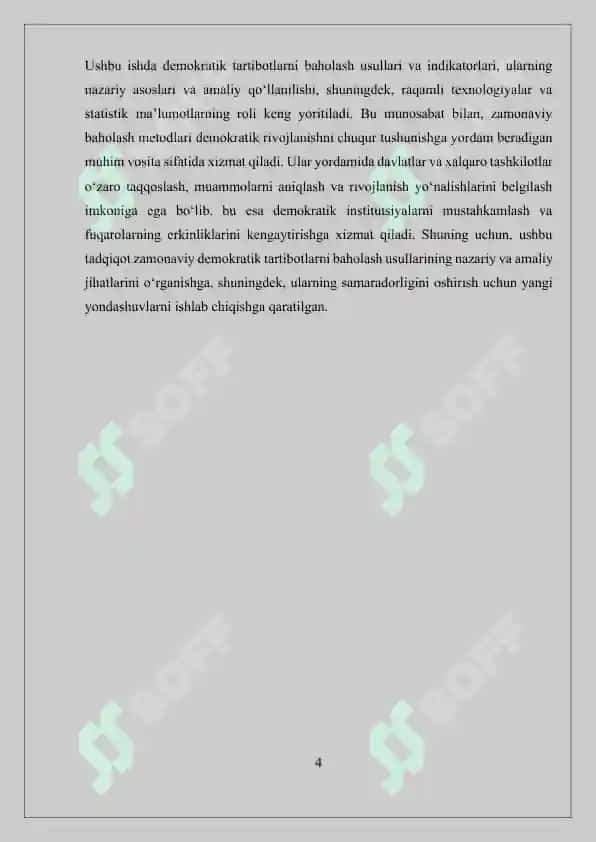 ZAMONAVIY DEMOKRATIK TARTIBOTLARNI BAHOLASH USULLARI 4