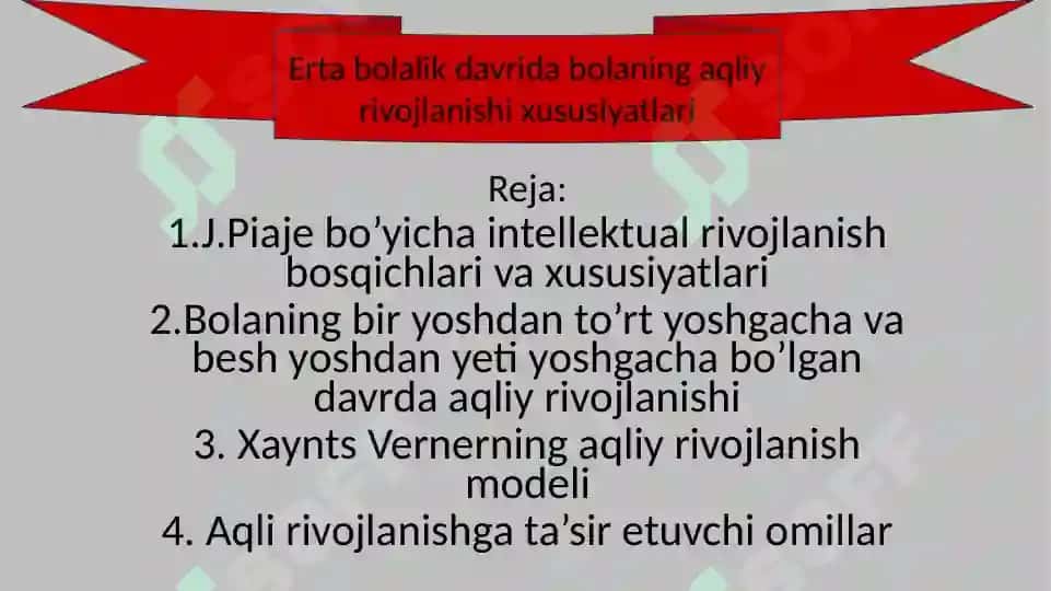Bolalar psixologiyasi 2