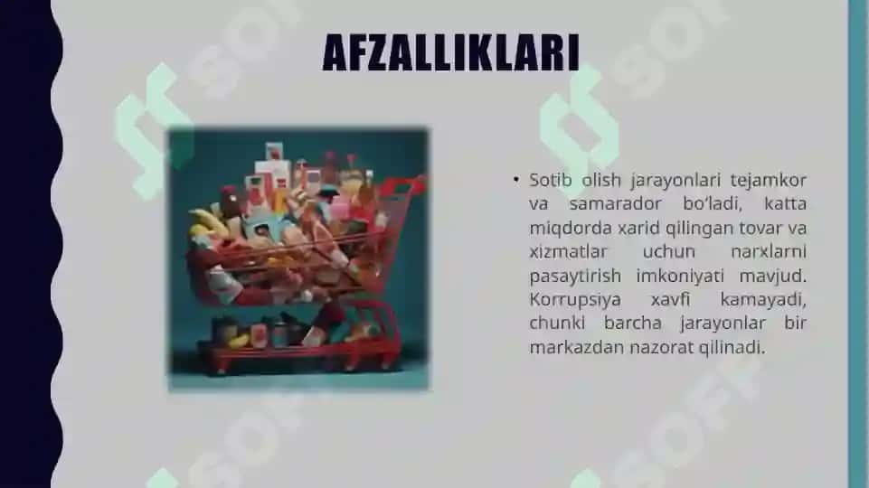 Davlat xaridlarini tashkil etish modellari 4