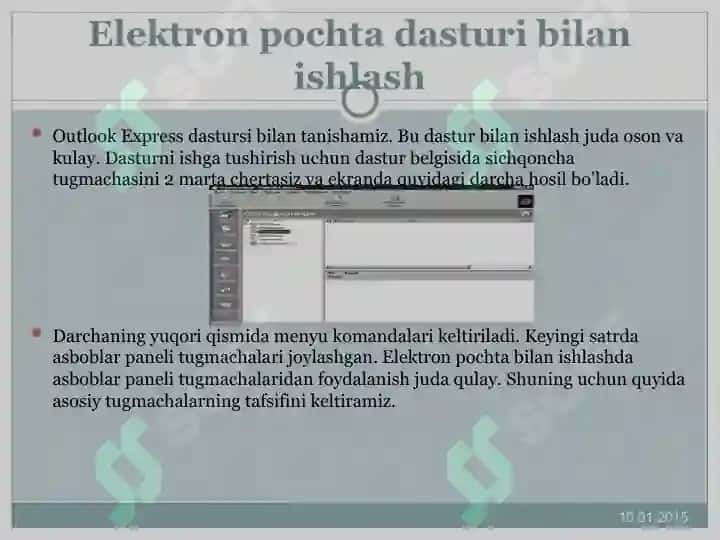 Elektron pochta va kompyuter tarmoqlari 4