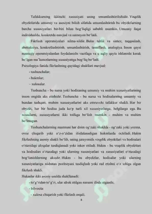 BOSHLANG‘ICH SINFLARDA MATEMATIKA DARSIDA ANALOGIYA TEXNOLOGIYASI 8