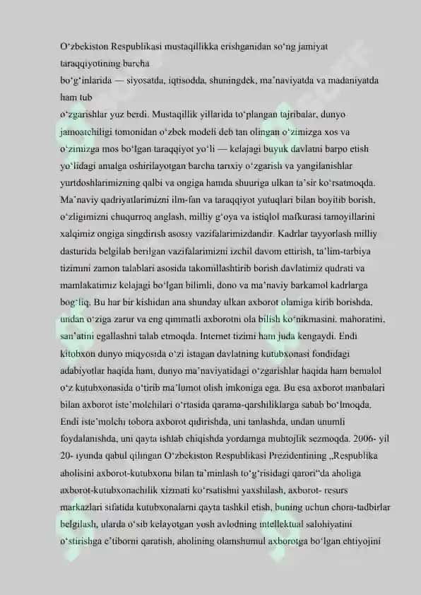 Bibliografiya shakllantirish mezonlari bilan tanishish 2