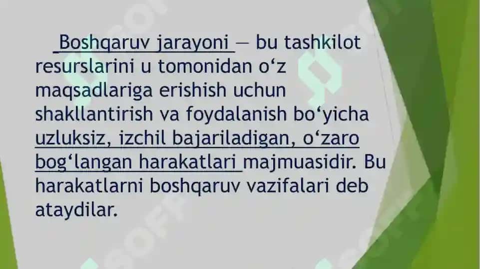 Menejmentning nazariy asoslari 5