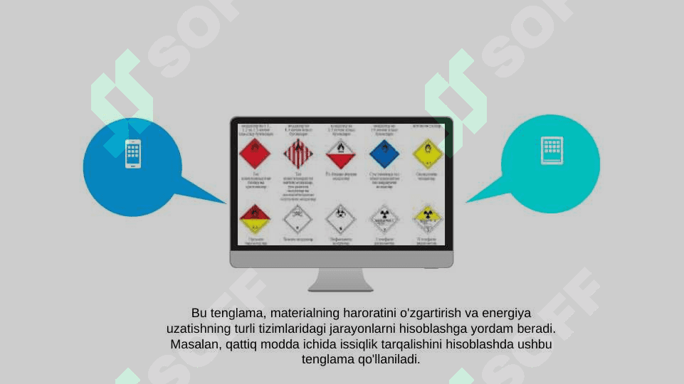 Issiqlik tenglamasi 8