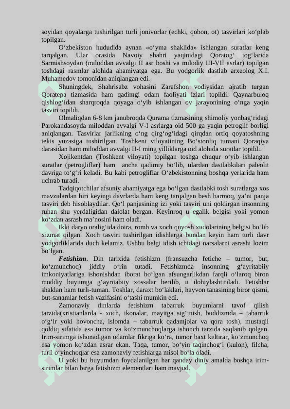 MARKAZIY OSIYO XALQLARI DINLARI VA E’TIQODLARI 3