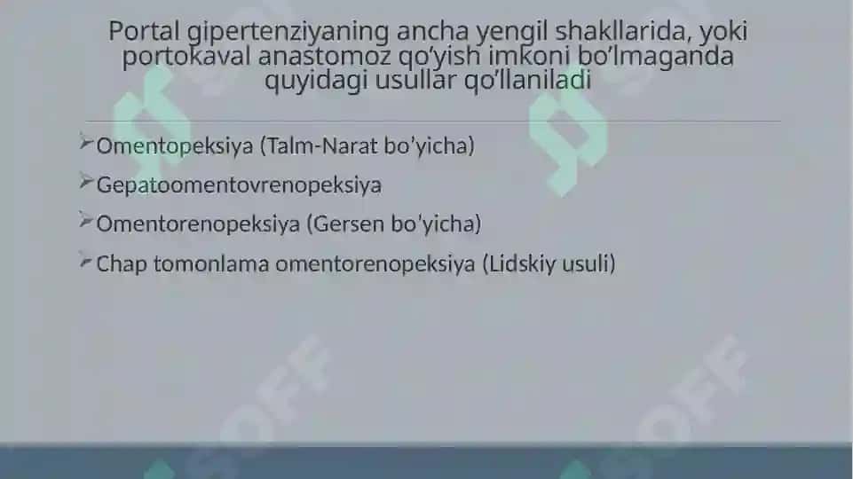PORTOKAVAL SHUNTLASH OPERATSIYALARI 4