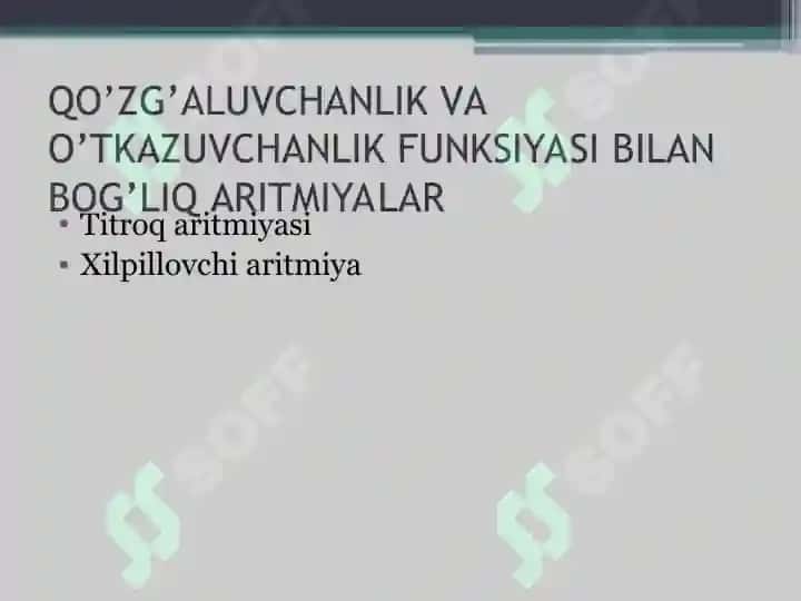 Юрак ритмининг бузилиши. Диагностика 8