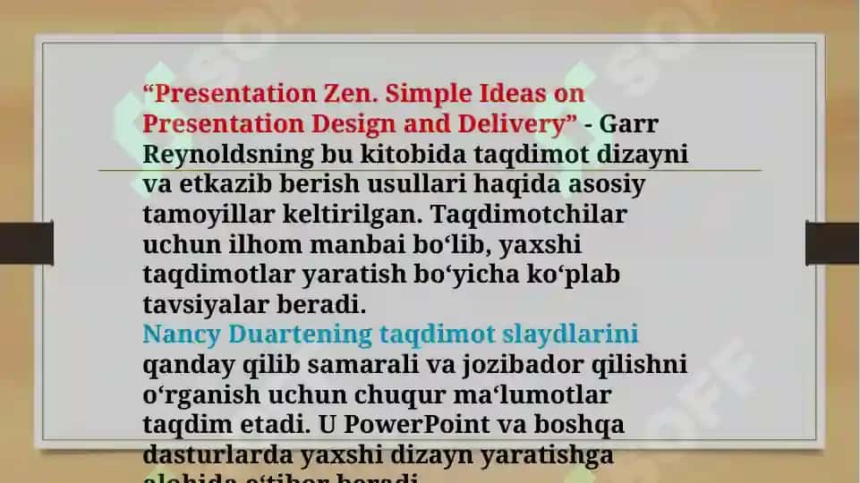 Taqdimot dasturlari (PowerPoint Prezi Fosusky va boshqa dasturlar 6