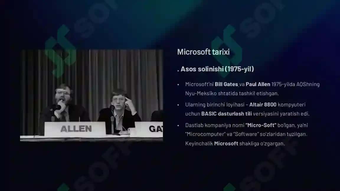 microsoft kompaniyasi haqida 2