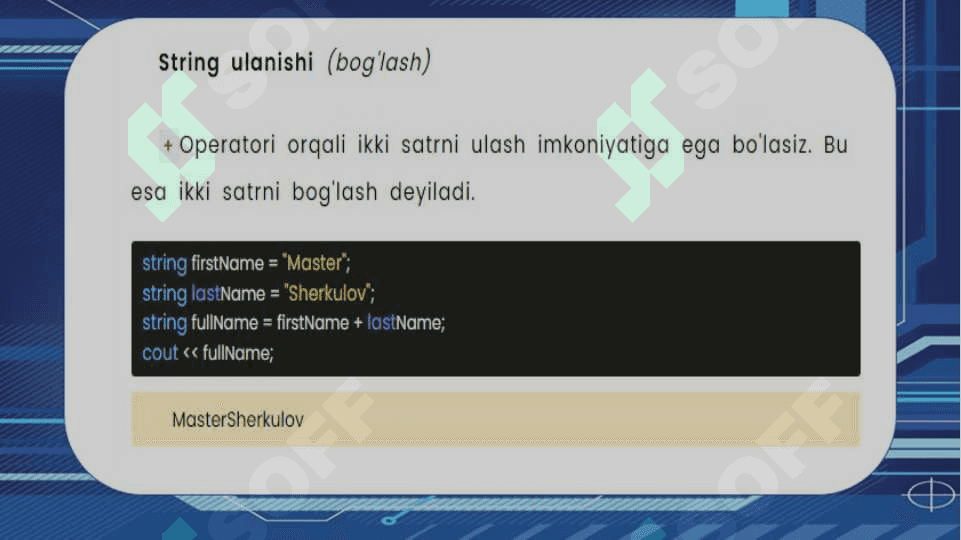 C++ TILIDA MAXSUS BELGILAR 3