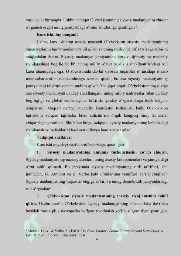 O’zbekiston siyosiy madaniyatining o’ziga xos jihatlari 4