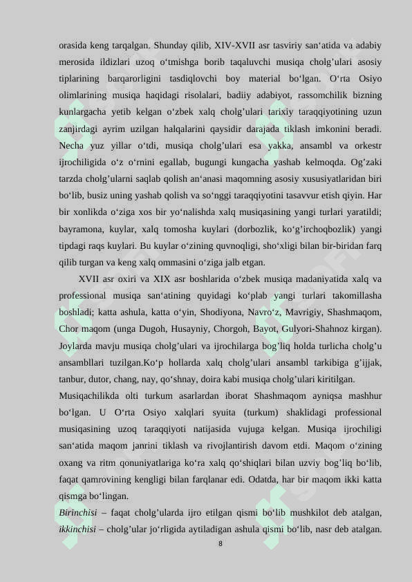 Rubob cholgusi va uning ijrochiligi xususiyatlari 8
