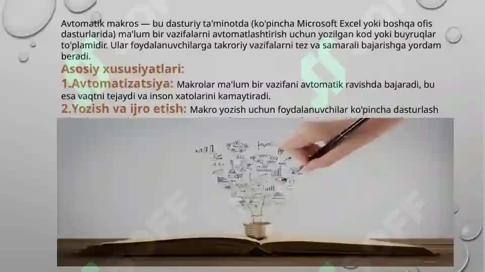 Avtomatik Tarzda Bajariluvchi Makroslar 3