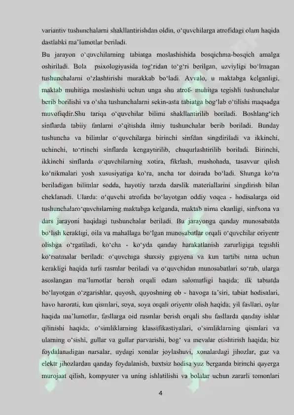 2-sinfda "Tabiiy fanlar"fanining maqsad va vazifalari 3