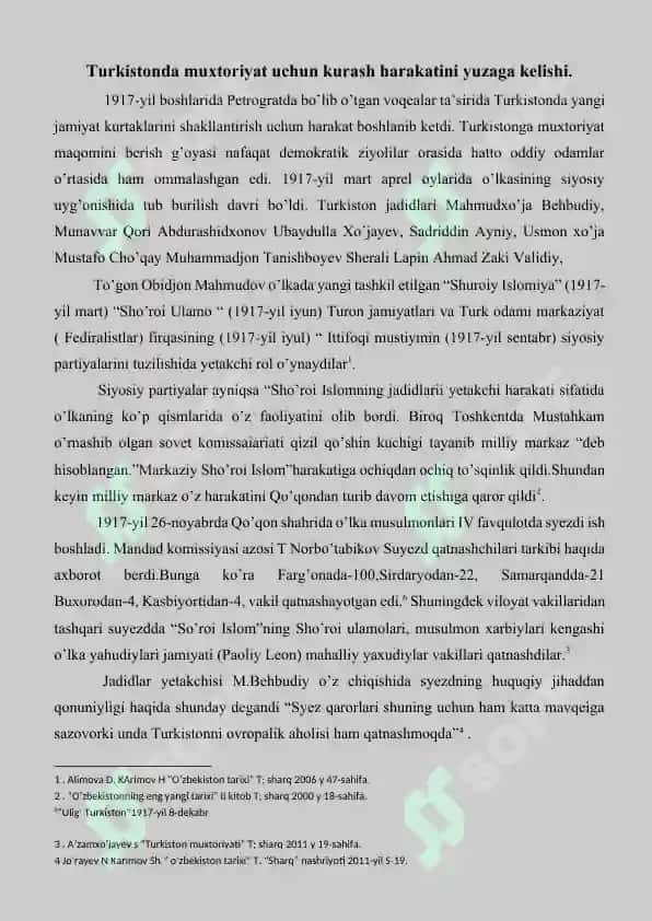 Turkiston muxtoriyatini xalq tomonidan kutib olinishi 2