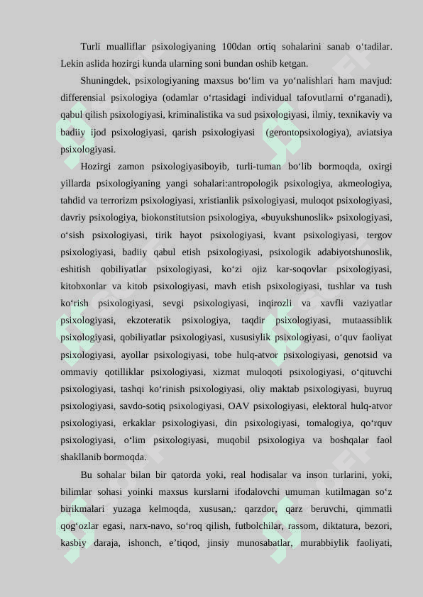 HOZIRGI ZAMON PSIXOLOGIYASINING TADQIQOT METODLARI 4