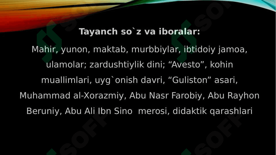 pedagogik ta’limotlar tarixi 2