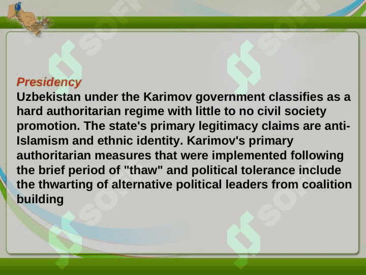 Islam Karimov o'zbekiston respublikasi prizedenti 4