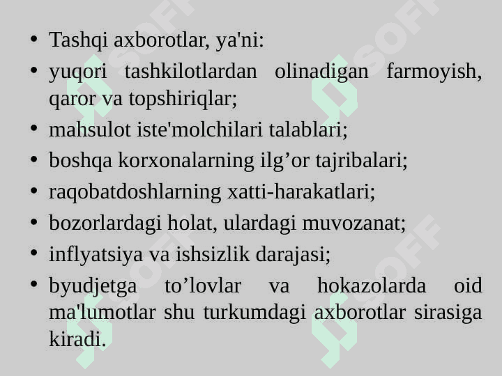 BOSHQARISHDA AXBOROT VA KOMMUNIKATSIYA 5