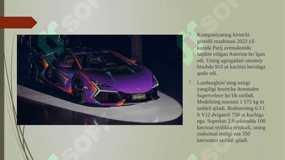 ferrari kompaniyasi tarixi va brend revolyutsiyasi pptx 8