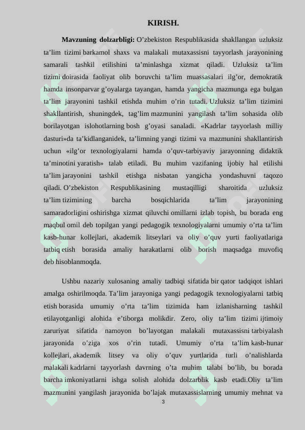Boshlang'ich sinflarda algebra elementlarini o'qitish 3