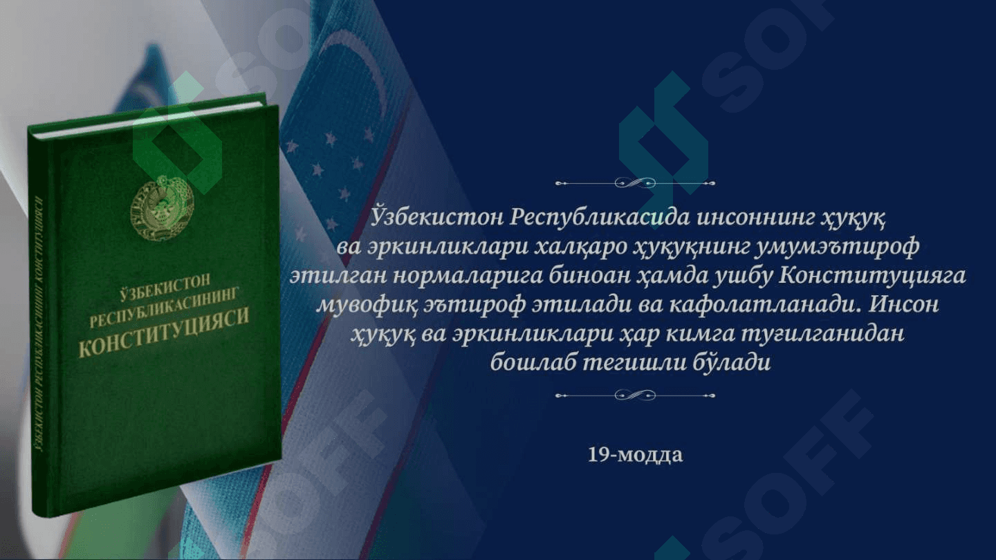Yangi taxrirdagi Konistitutsiya taqdimot 2024 8