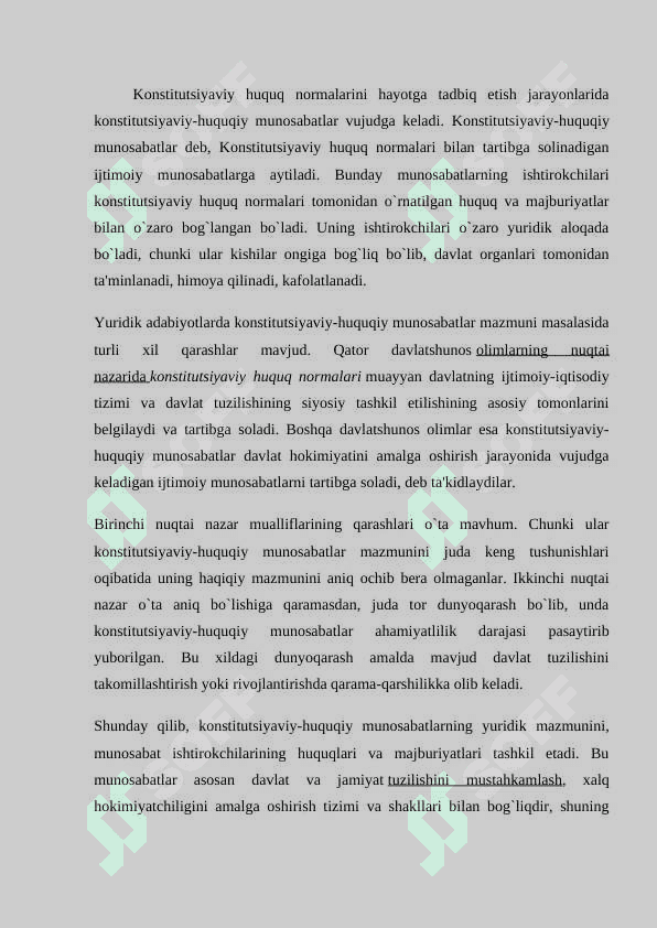 O’ZBEKISTON RESPUBLIKASI KONSTITUTSIYASINING ASOSIY PRINSIPLARI.doc 2