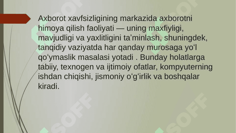 Axborot Xavfsizligi 6