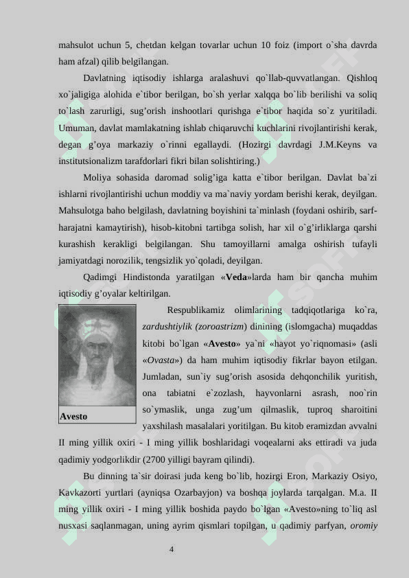 QADIMGI DUNYONING IQTISODIY TA'LIMOTLARI 4