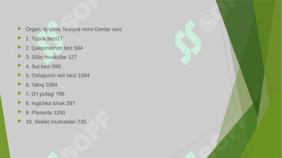 INSON GENOMI, GENOMIKA VA GENOM TIBBIYOTINI ISTIQBOLLARI 8