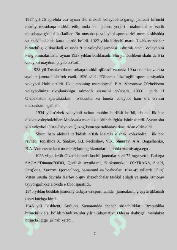 5-9 SINF O’QUVCHILARIGA VOLEYBOL TO’PINI BOSHQARISH TEXNIKASINI O’RGATISH. 7