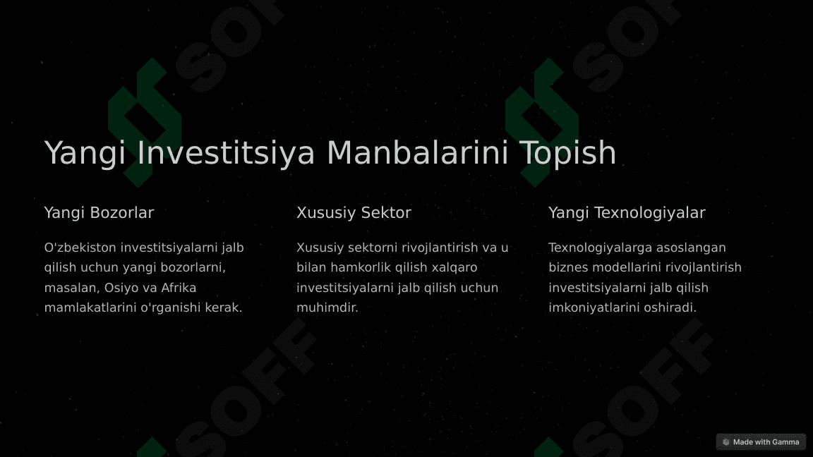 Xorijiy Investitsiyalarning Kelajakdagi Tendentsiyalari 3