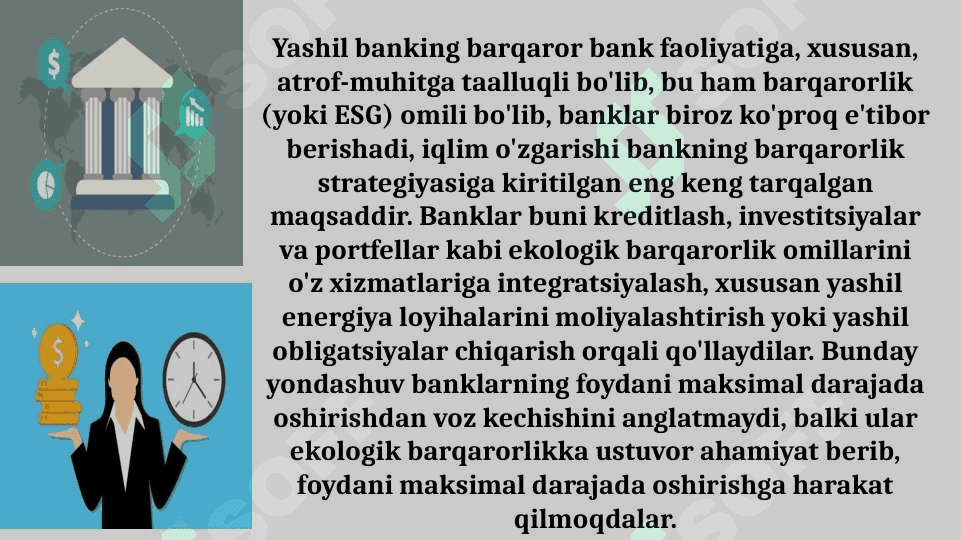 Yashil iqtisodiyotga о‘tish jarayonini moliyalashtirish pptx 4